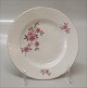 Bing & Grøndahl Volmer Creme porcelæn, japansk æbleblomst og guldkant, form 356026 Tallerken ...