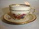 KPM Rosenborg, Moccakop / Expresso med underkop. Koppen måler 6,7 cm. i diameter. Flot ...