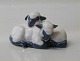 Kgl. figur fra Royal Copenhagen 2769 2 Lam KK 1926 5,5 x 10 cm I hel og fin stand