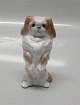 Kgl. figur hund fra Royal Copenhagen 1776 Pekingeser 12 cm Design Peter Herold 1916 PH 1. ...