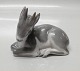 Kgl. figur fra Royal Copenhagen 2648 Kid med bøjet hoved 9 cm KK Knud Kyhn I hel og fin stand