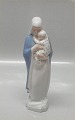 Kgl. overglasur dekoreret figur fra Royal Copenhagen 3658 Madonna 23 cm Hans Henrik Hansen 1939  ...