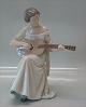 Bing & Grøndahl B&G 1684 Kvinde med guitar guitar 25 cm IPI RC #416 I fin og hel stand. 