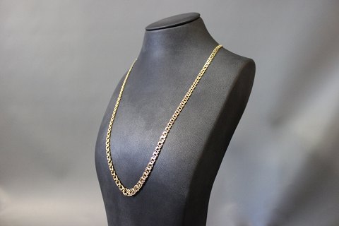 Bismarck necklace in graduation, 14 ct. gold. Stamped Ma.R.
5000m2 showroom.