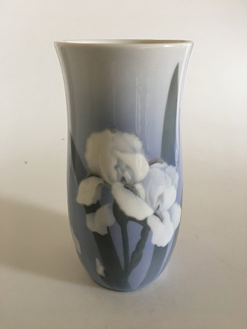 Royal Copenhagen Unika Vase fra 1896 med Iris