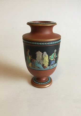Tidlig håndmalet vase fra sydeuropa