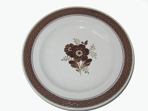 Royal Copenhagen Brown Tranquebar, Lunch Plate.
Decoration number 45/1399.