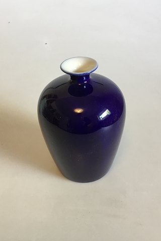 Bing & Grøndahl blå Art Nouveau vase PMN
