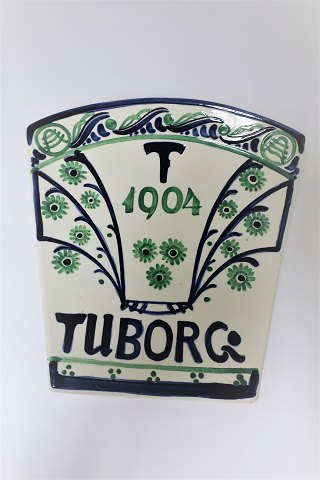 Aluminia. Tuborg plate 1904.