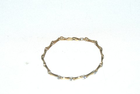 Gold Bracelet with Zikones 14 Carat