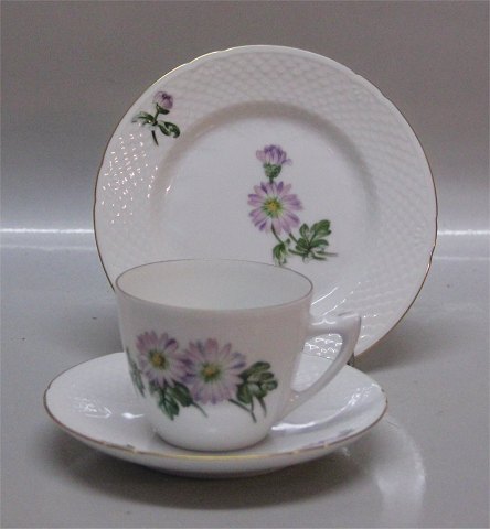 Chrysantemum Pink Bing and Grondahl 102 Cup and saucer 1.25 dl (305)