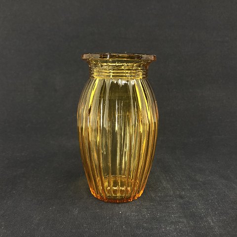 Amber vase from Holmegaard
