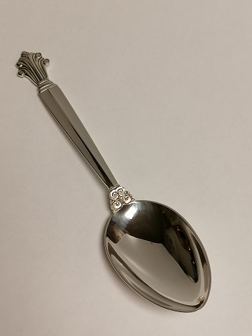 Georg Jensen Queen dessert spoon made of sterling 
silver