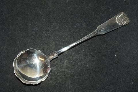 Jam spoon Angular Iaf Mussel SilverFredericia Silver, W & S.Sørensen. with moreLength 14 cm.