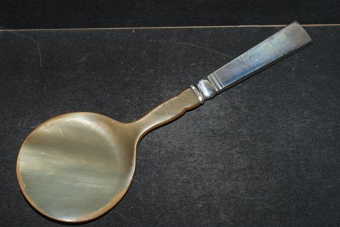 Serving spoon Horn Leaf GJ 1933-1944 # 206, Block # 46 / Acadia