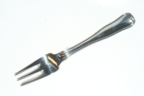 Kagegaffel Dobbeltriflet  Georg Jensen Sterlingsølv #43 14,4 cm.
web 5022
SOLGT