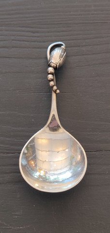 Georg Jensen Sterling silver Magnolia No 84 Sugar spoon No 171. 10cm