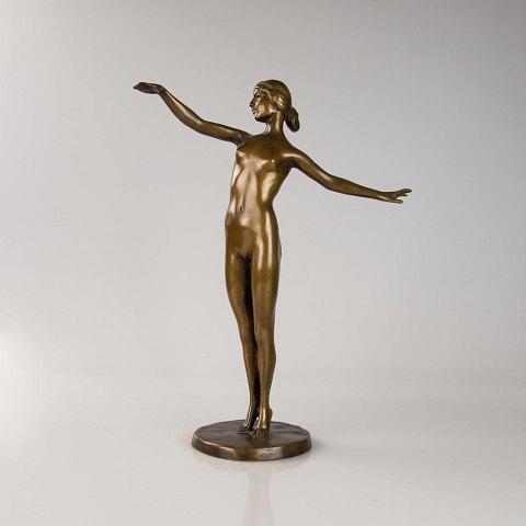 Carl Johan BonnesenBronze ballerina