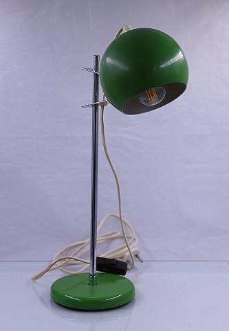 Grøn kuglebordlampe
