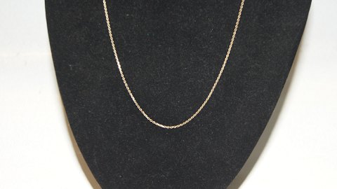 Elegant necklace gilded Silver