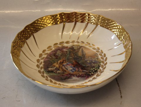 1518  Salad bowl 5.5 x 20.5 cm Rococo Royal Copenhagen Coffee Service    
