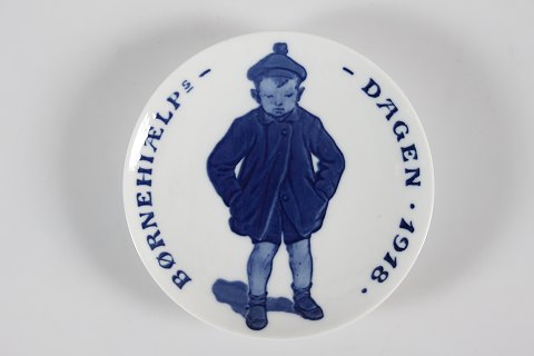 Royal Copenhagen
Platte 
Børnehjælpsdagen 
1918