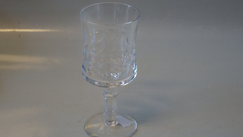 Red wine glass #Prism Crystal Glass