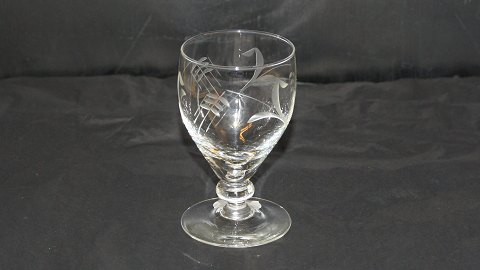Hvidvinsglas #Bygholm fra Holmegaard.