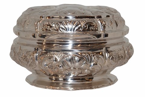 Axel Salomonsen sterling silverOblong sugar box from around 1950