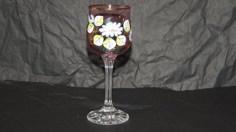 Römerglas with floral motif