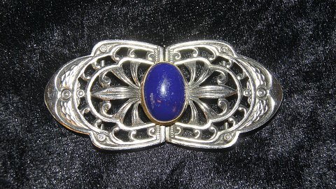 Elegant silver Belt buckle with blue stone
Stamped German
Height 33.86 mm
Width 7.5 cm approx