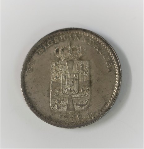 Danmark. Frederik d.VI. Sølv 1 Rigsdaler 1818. Meget flot velholdt mønt.
