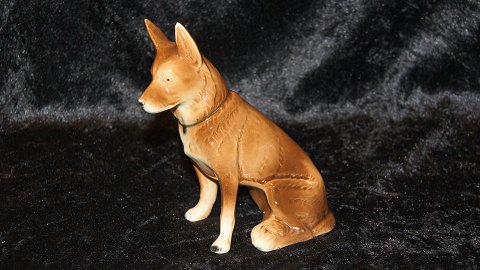 Tysk Figur af Hund
Højde 16,2 cm