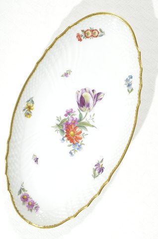 Royal Copenhagen Sächsische Blume Platte 1689