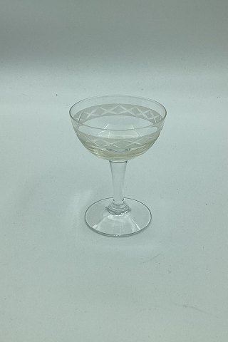 "Ejby" likørglas eller likørskål fra Holmegaard
