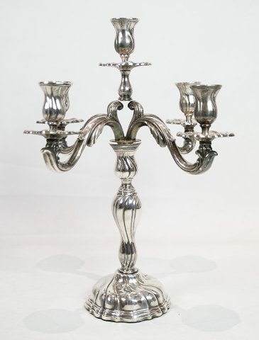 Candelabra, 5 arms, Silver Plated Brass, 1930s.
Great condition
