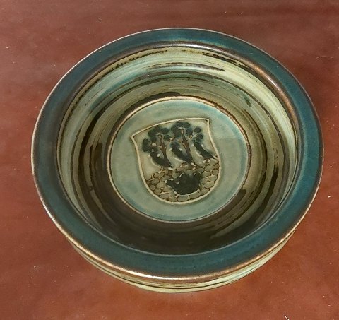 Dish in ceramics for Royal Copenhagen
