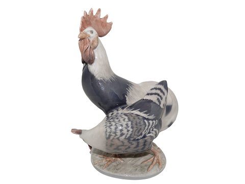 Large and rare Royal Copenhagen figurine
Cock and Hen