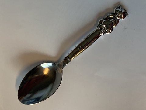 Barneske i Sølv og rustfri
Længde 16,5 cm