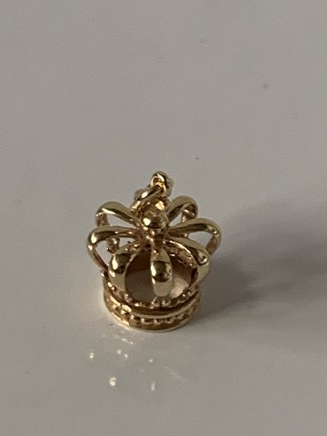 Krone vedhæng/Charms i 14 karat Guld
Stemplet 585
Højde 21,83 mm ca