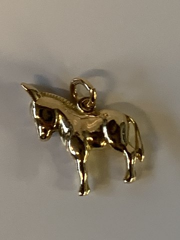 Æsel Vedhæng/charms 14 karat guld
Stemplet 585
Højde 18,88 mm ca