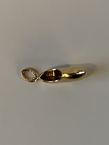 Sko Vedhæng/charms 14 karat guld
Stemplet 585
Højde 22,72 mm ca
