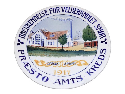 Aluminia
Smørplatte 1917 - Præstø