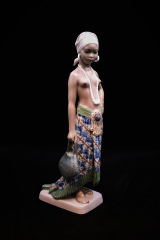 Dahl Jensen porcelænsfigur af "Pige fra Sierra Leone" DJ#1117...