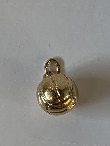 Football Pendant 14 carat Gold
Stamped 585
Measures 10.01mm