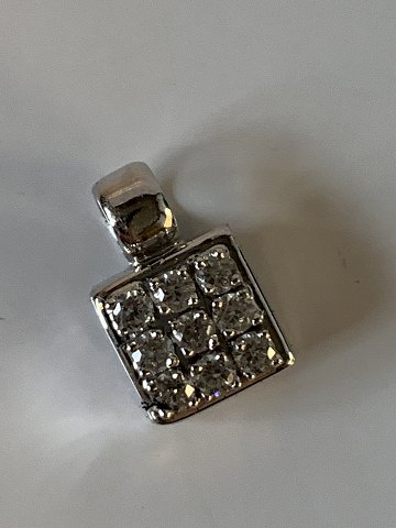 Pendant in 14 carat white gold
Stamped 585
Stamped 585
Height 12.11 mm