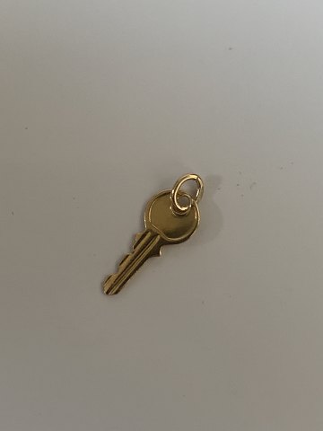 Nøgle i Charms/Vedhæng #14karat Guld
Stemplet 585
Guldsmed:ukendt
Højde 1,8 mm