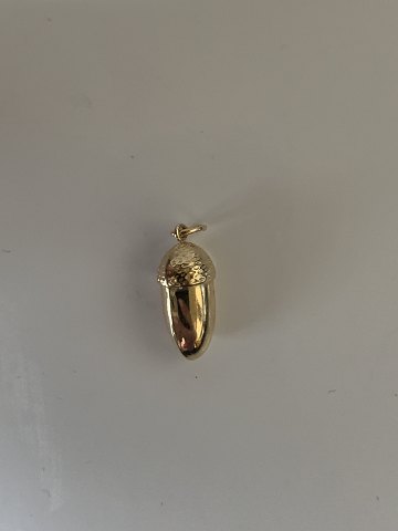 Acorn in Charms/Pendants #14 carat Gold
Stamped 585
Goldsmith: unknown
Height 16.65 mm