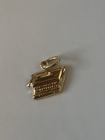 Typewriter Pendant/Charms #14 carat Gold