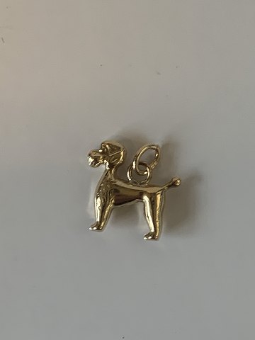 Dog Pendant/Charms #14 carat Gold